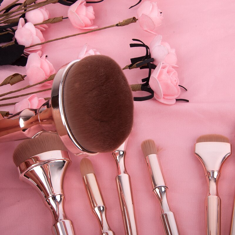 9 PCS Makeup Brushes - Laboutiquedebeky