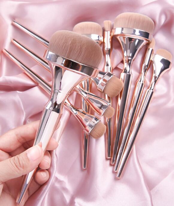 9 PCS Makeup Brushes - Laboutiquedebeky