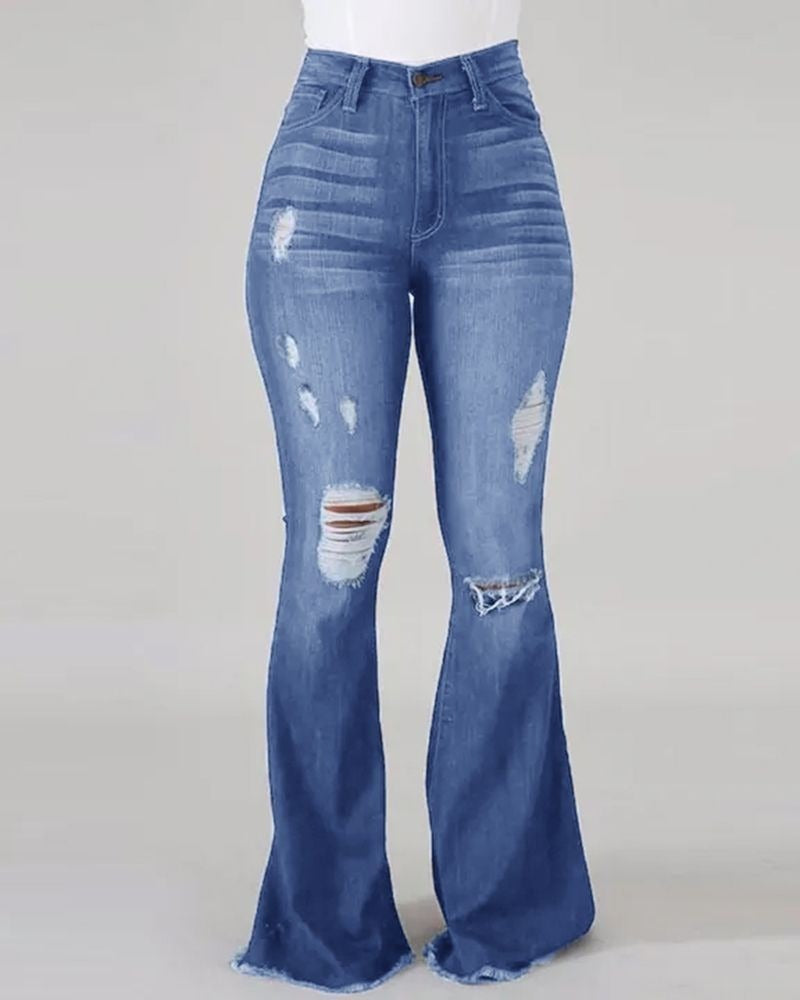 Pantalons extensible en Denim