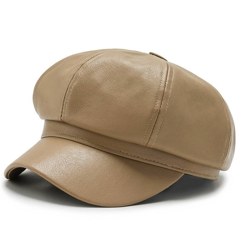 Chapeau orthogonal en cuir PU