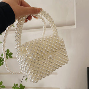 Mini sac à main perles - Laboutiquedebeky