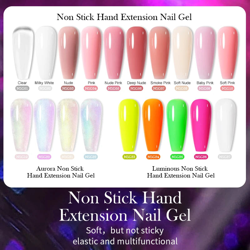 Gel d’extension d’ongles